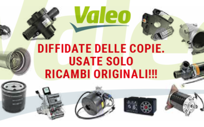 UTILIZZATE SOLO RICAMBI ORIGINALI ATTENZIONE ALLE COPIE